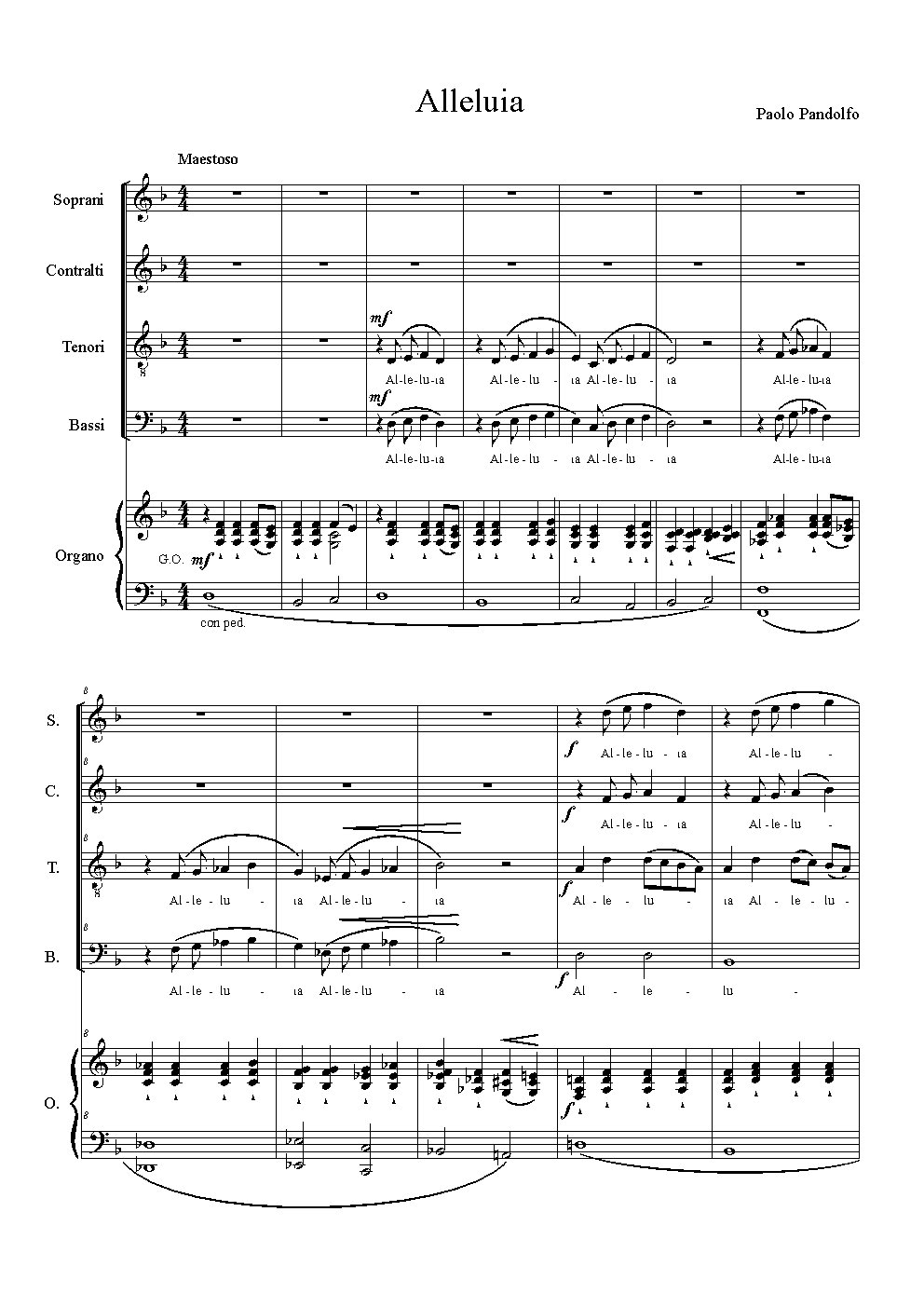 Alleluia di Pasqua