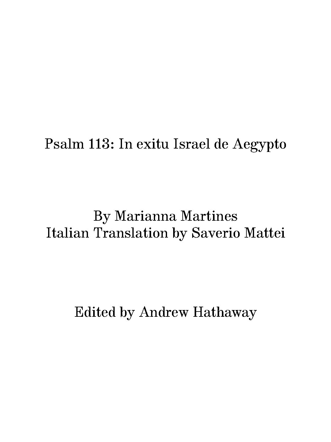 Allor che il giogo barbaro - Choir Script PDF Thumbnail