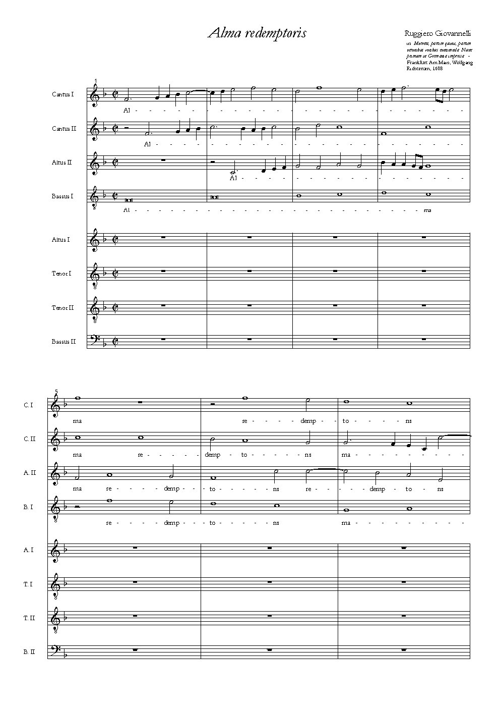 Alma redemptoris mater