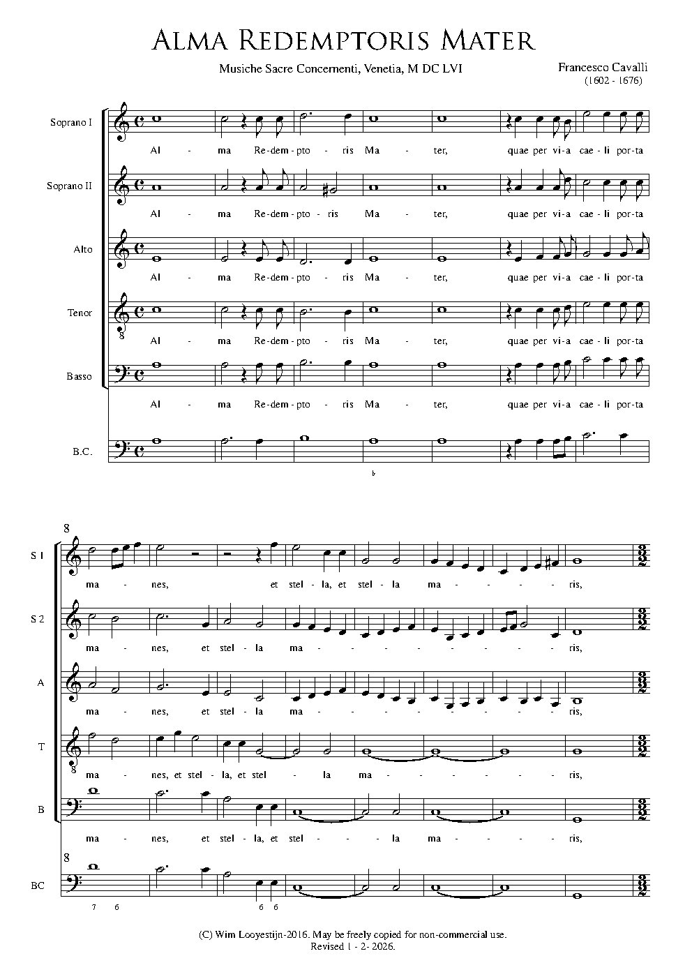 Alma Redemptoris Mater