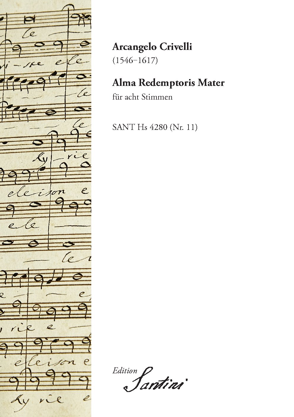 Alma Redemptoris Mater - Choir Script PDF Thumbnail