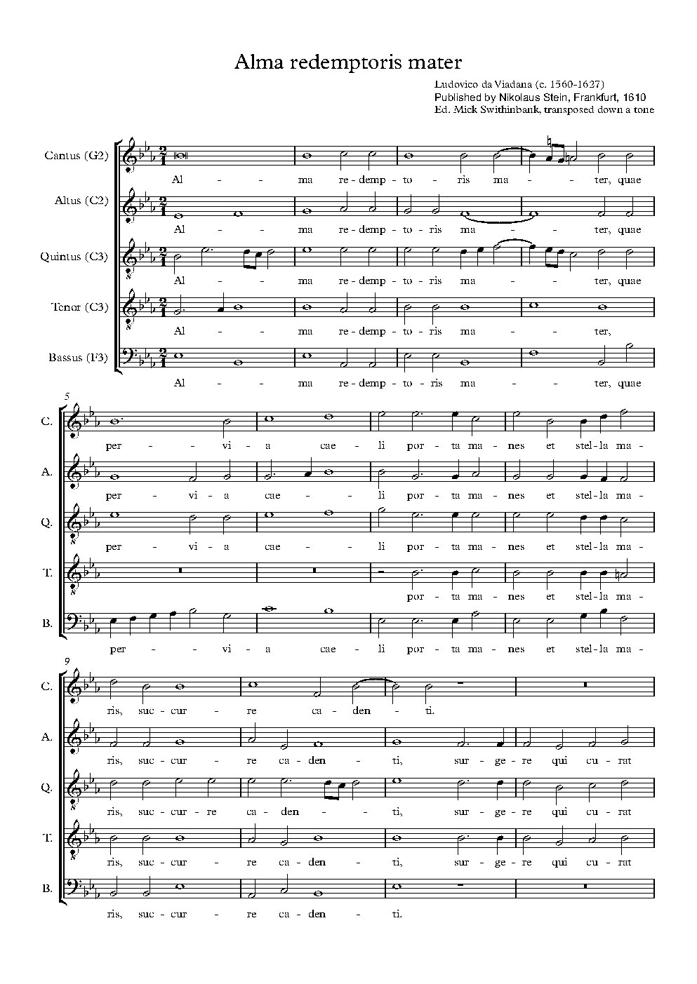 Alma redemptoris mater
