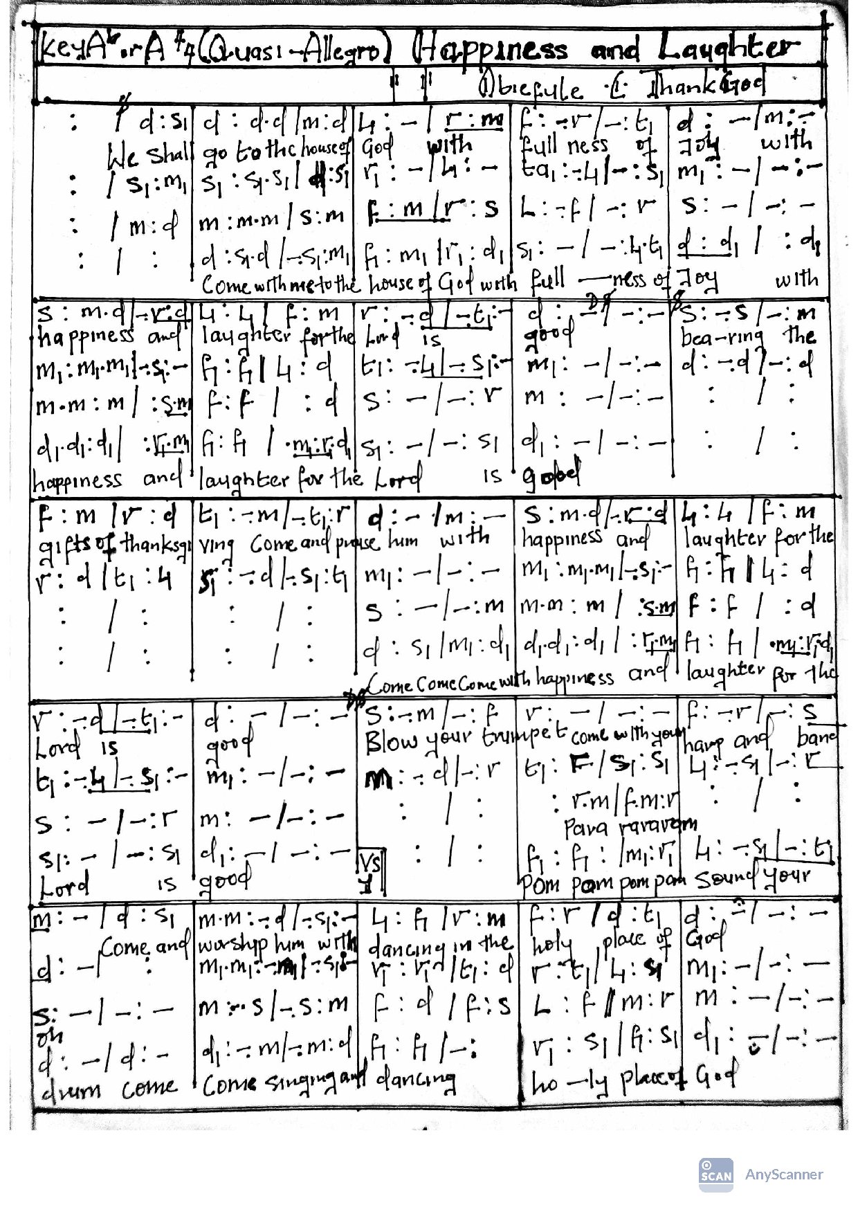 Happiness And Laughter(entrance)-obiefule.c.thankgod - Download Choir Script PDF