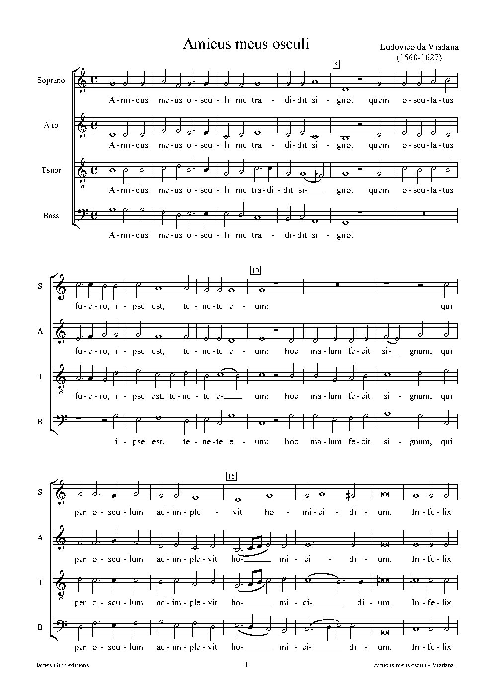Amicus meus osculi - Choir Script PDF Thumbnail