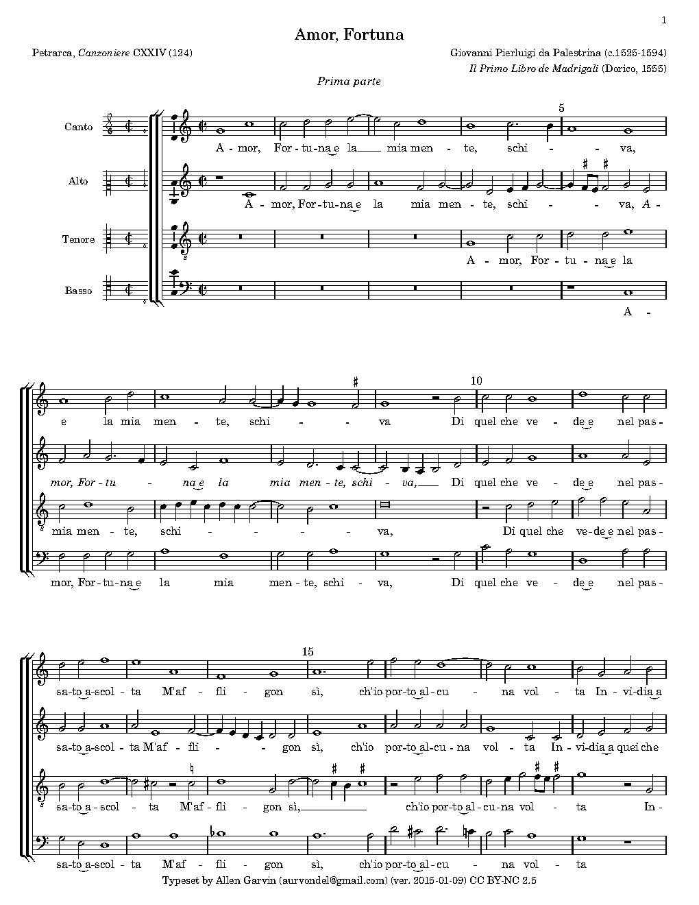 Amor, Fortuna - Choir Script PDF Thumbnail