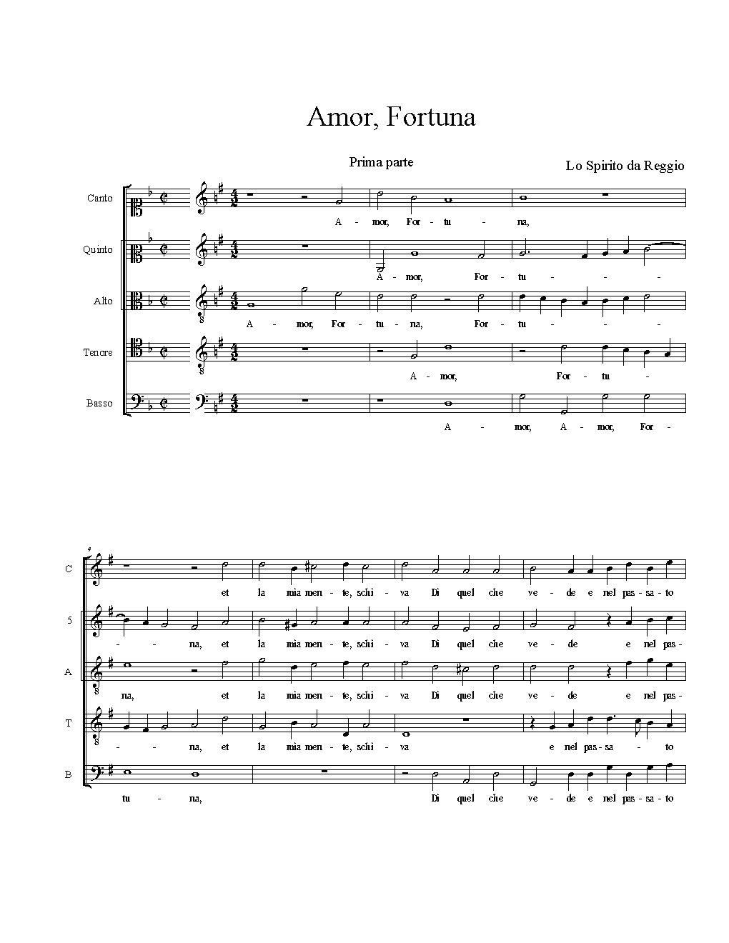 Amor,Fortuna