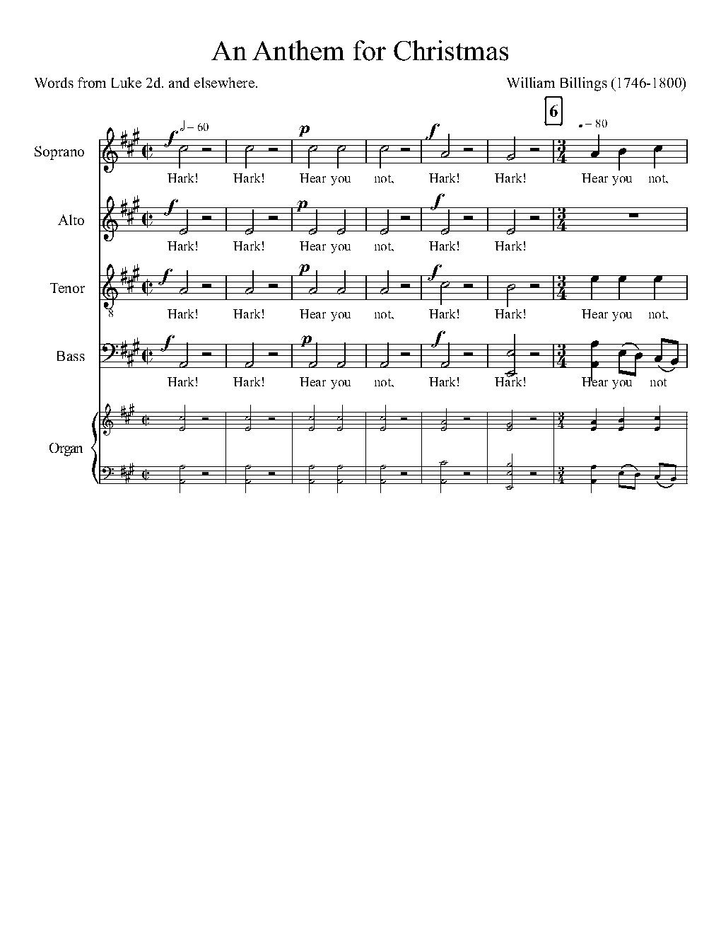 An Anthem for Christmas - Choir Script PDF Thumbnail