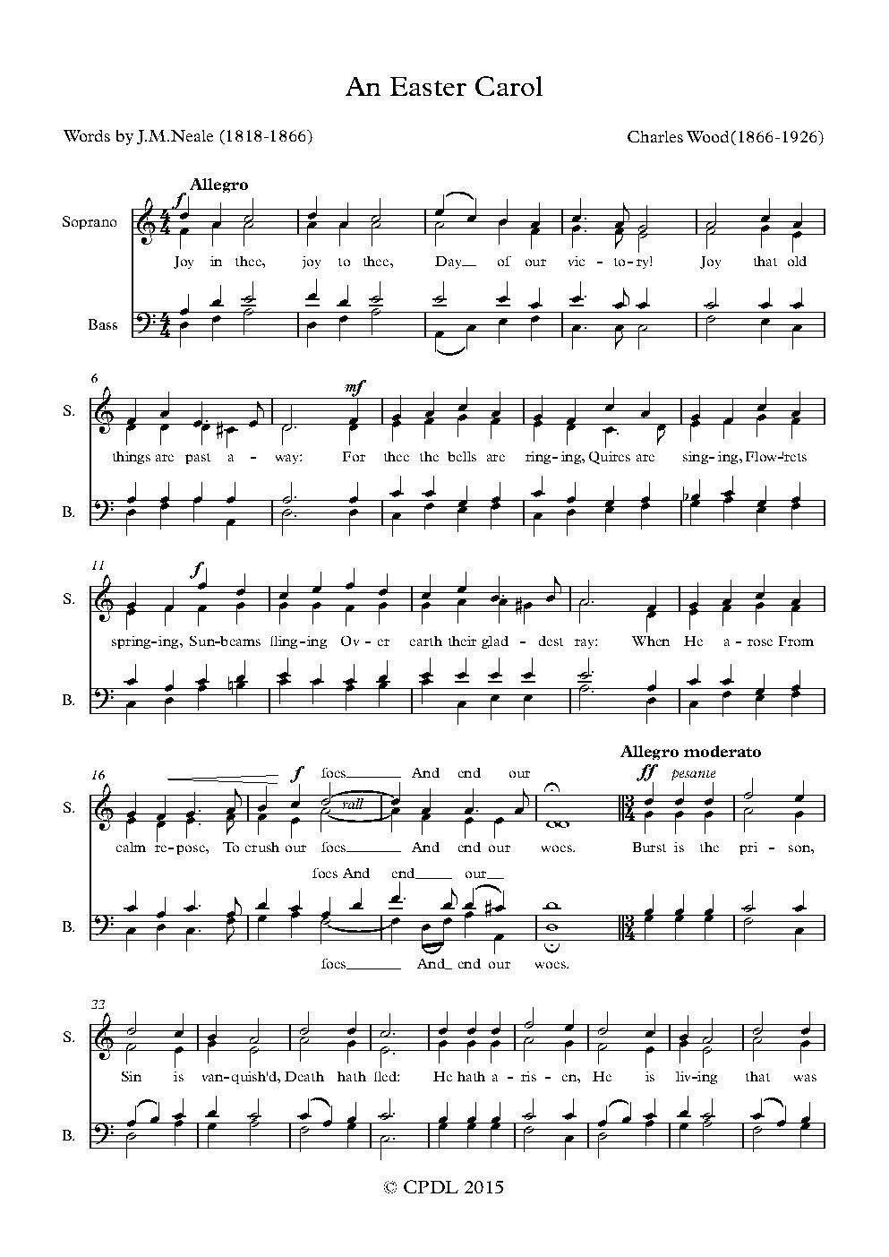 An Easter Carol