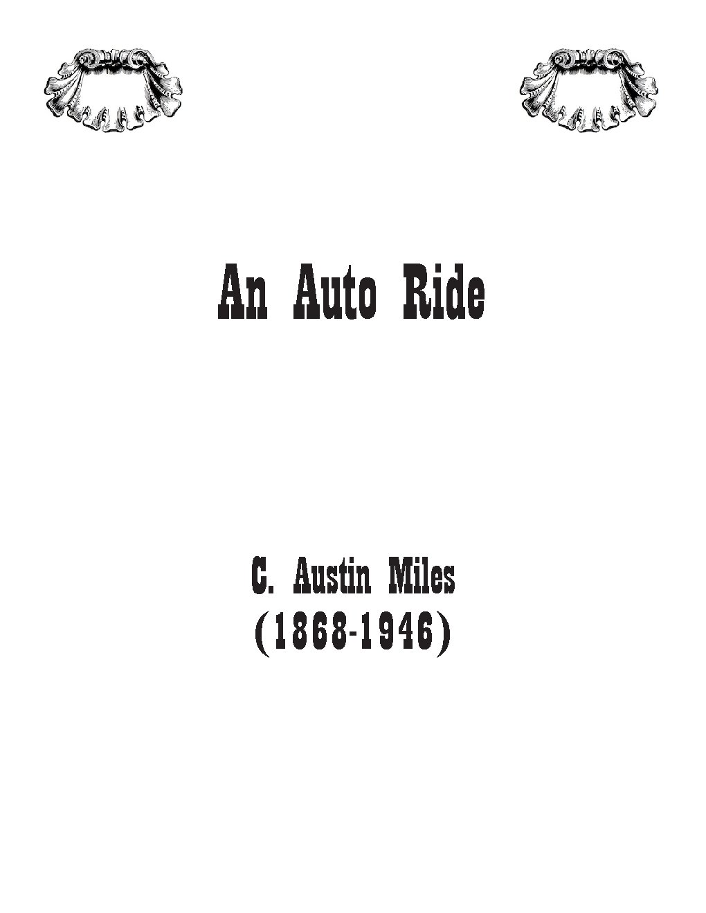An Auto Ride