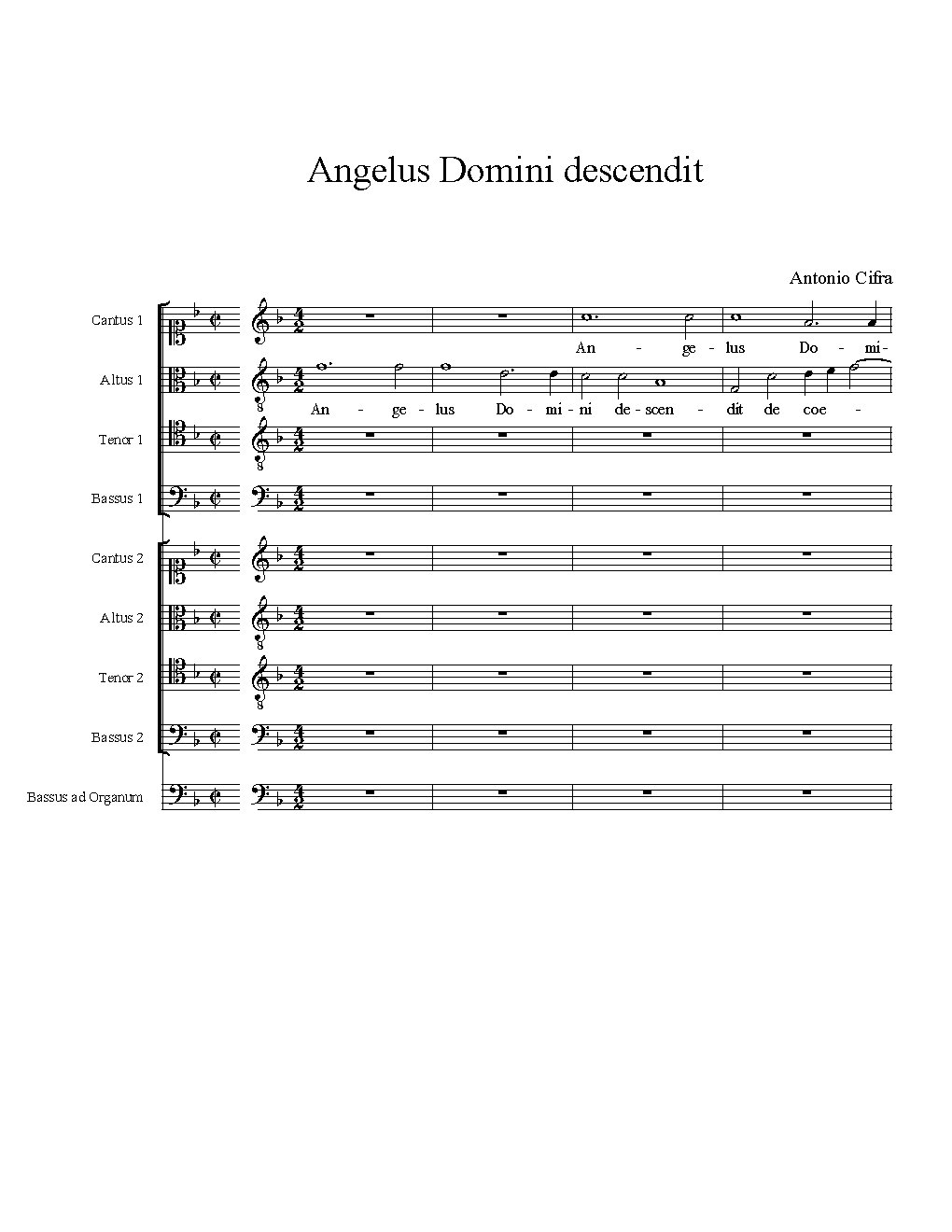 Angelus Domini descendit