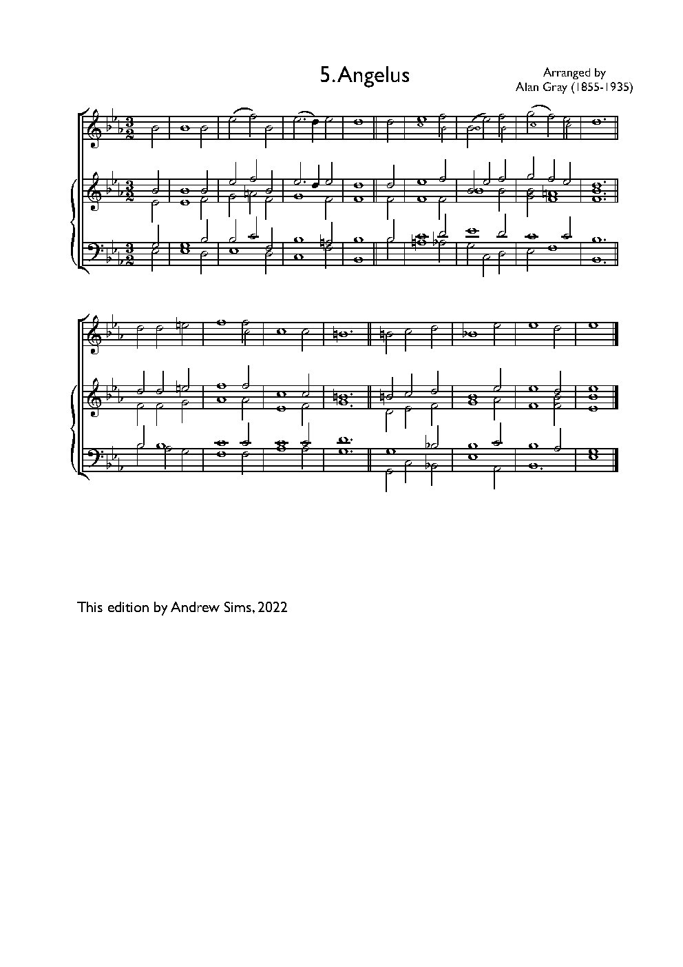 Angelus - Choir Script PDF Thumbnail