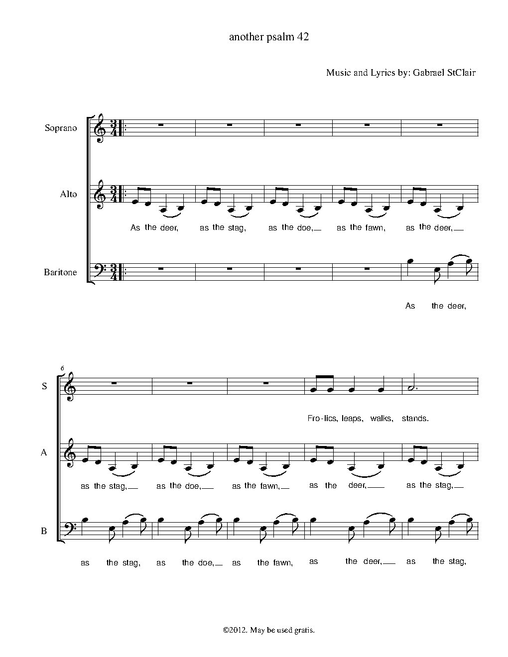 another psalm 42 - Choir Script PDF Thumbnail