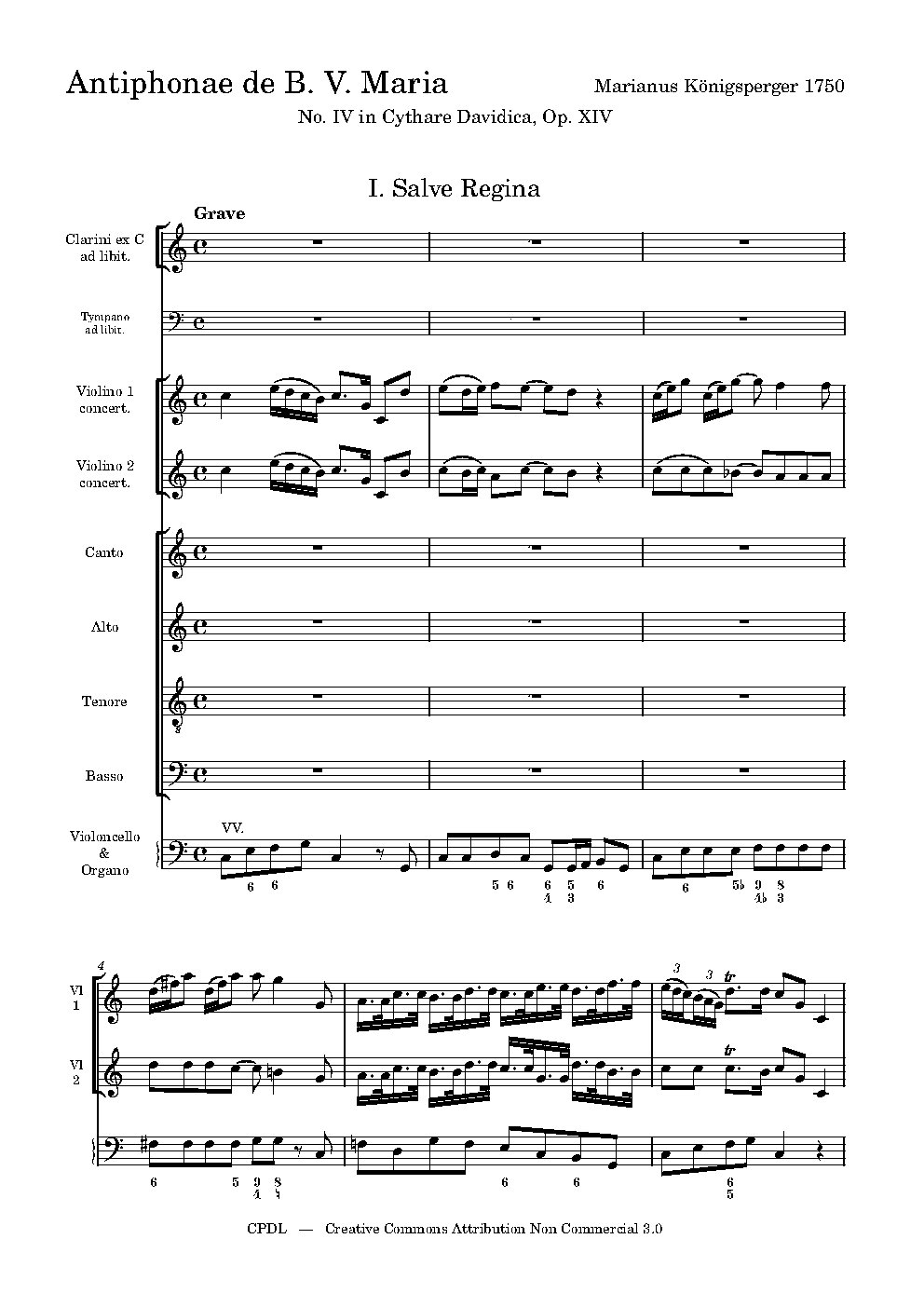 Antiphonae de B. V. Maria, Op.14/4