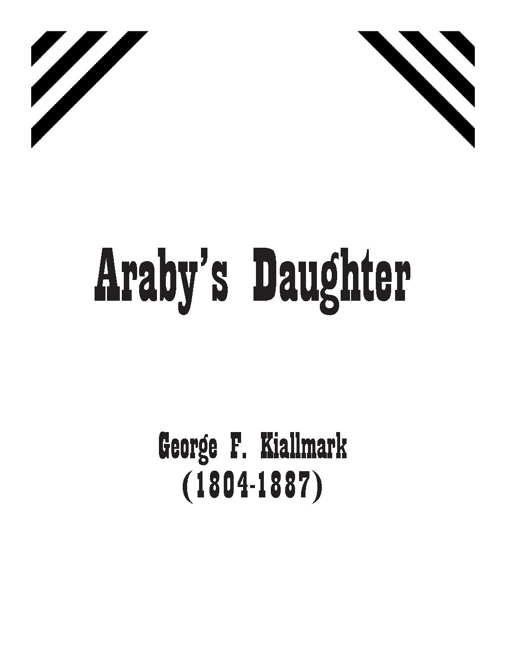 Araby’s Daughter