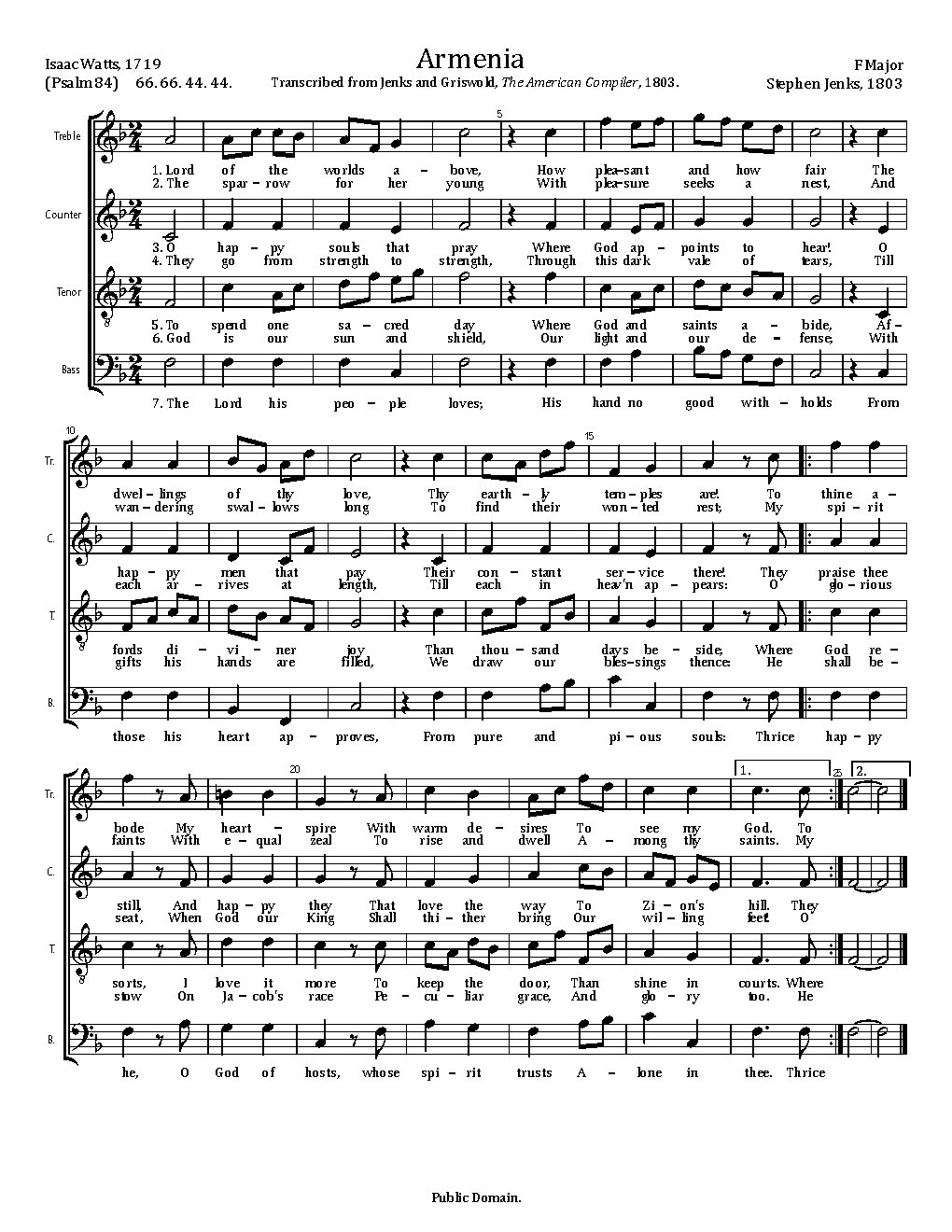 Armenia - Choir Script PDF Thumbnail