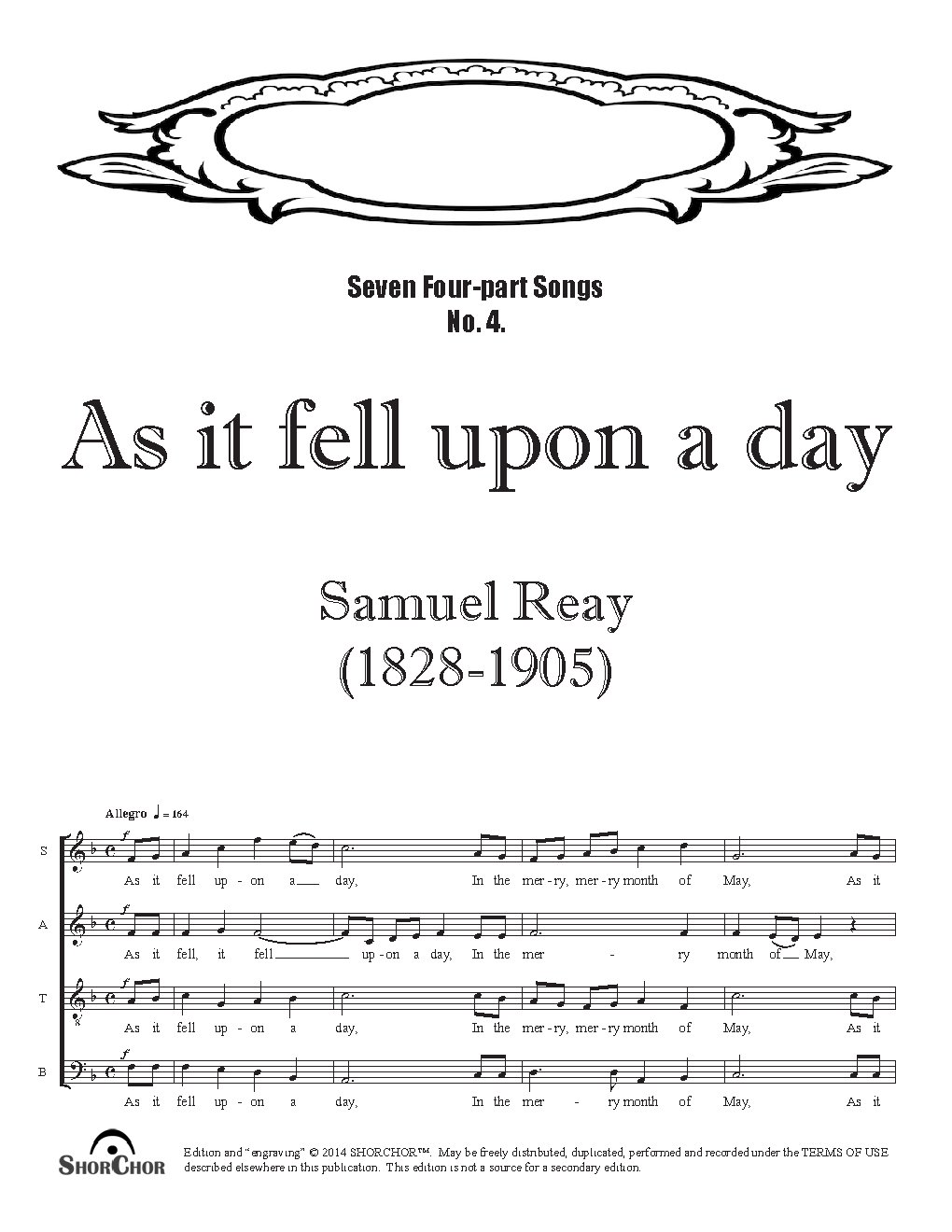As it fell upon a day