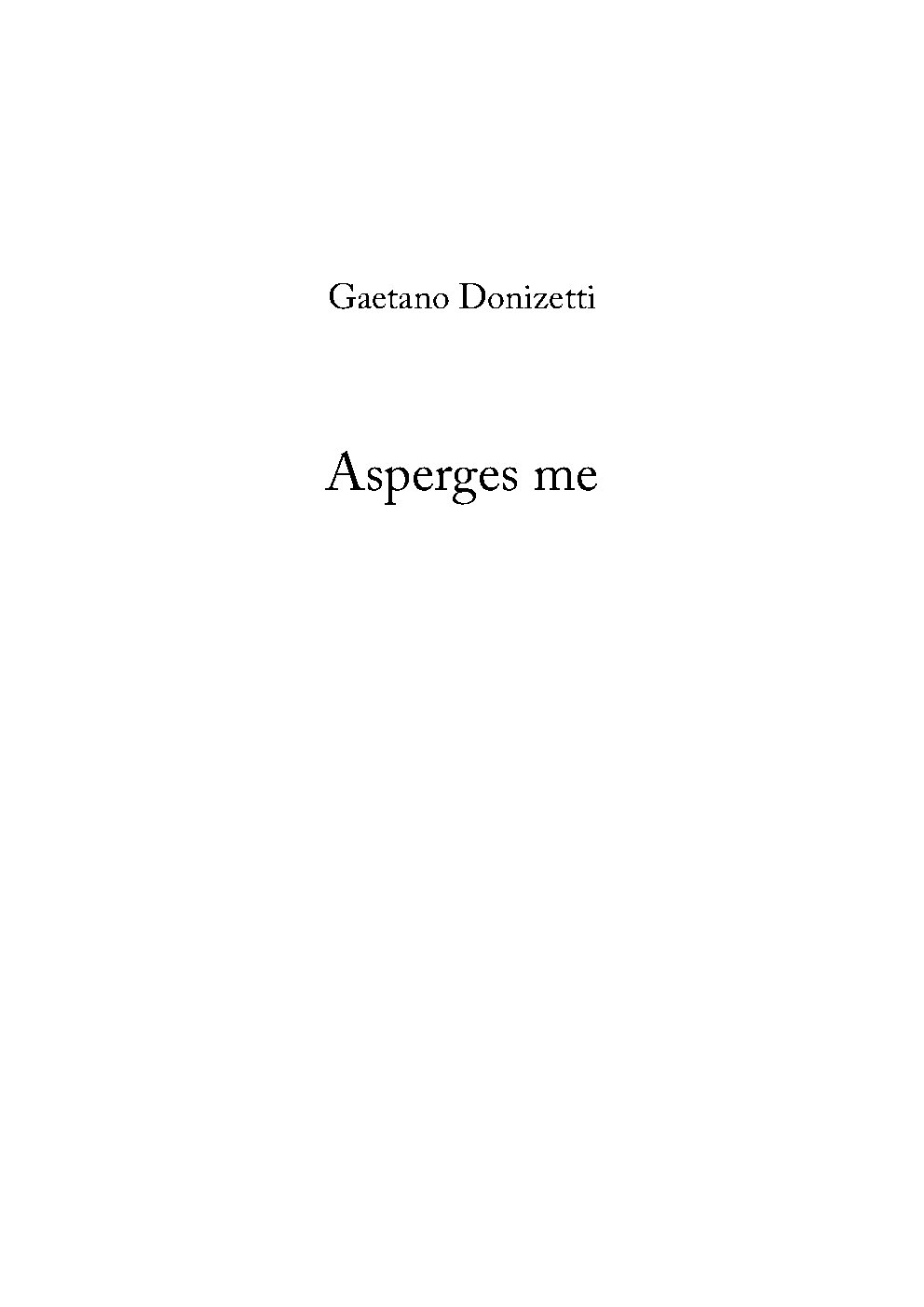 Asperges me - Choir Script PDF Thumbnail