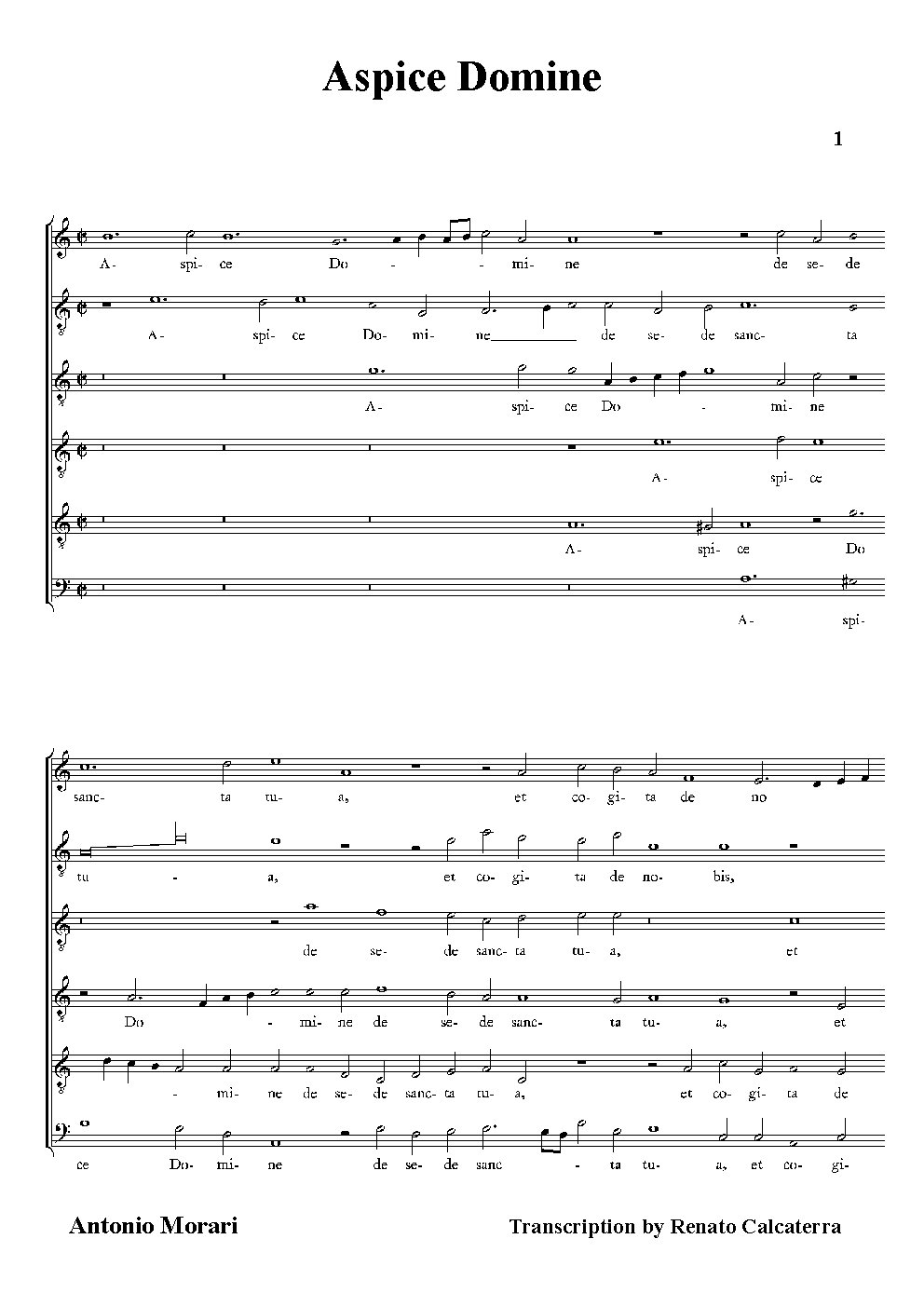 Aspice Domine