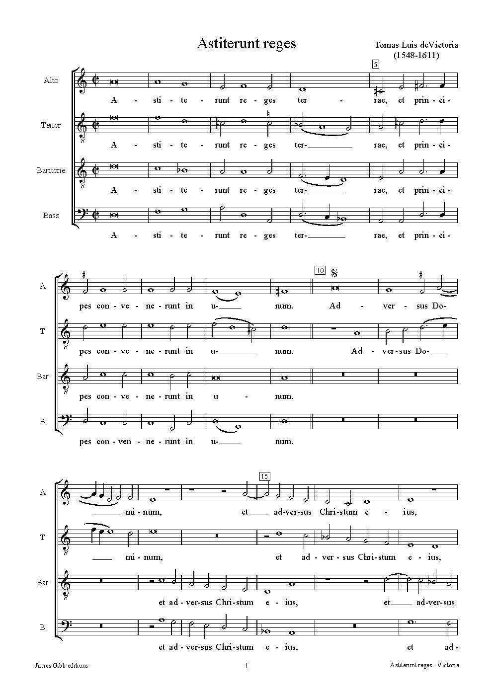 Astiterunt reges - Choir Script PDF Thumbnail
