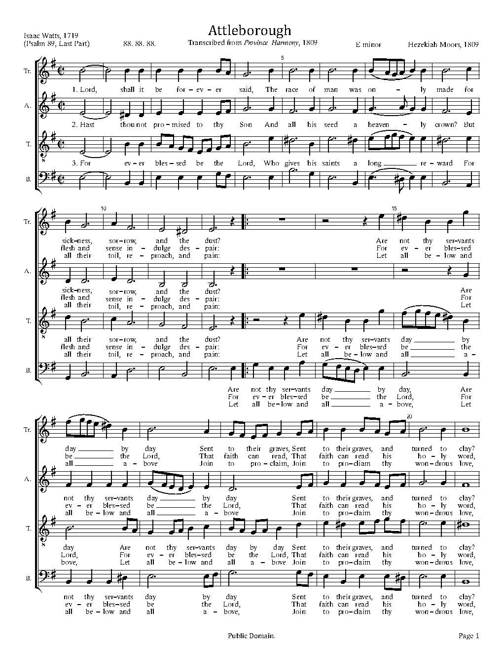 Attleborough - Choir Script PDF Thumbnail