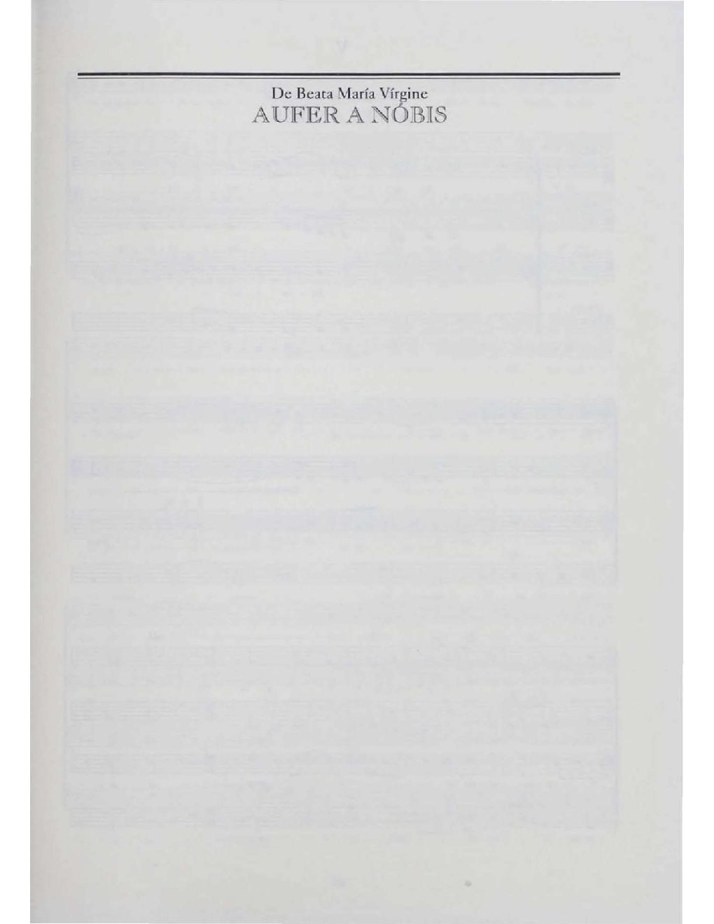 Aufer a nobis - Choir Script PDF Thumbnail