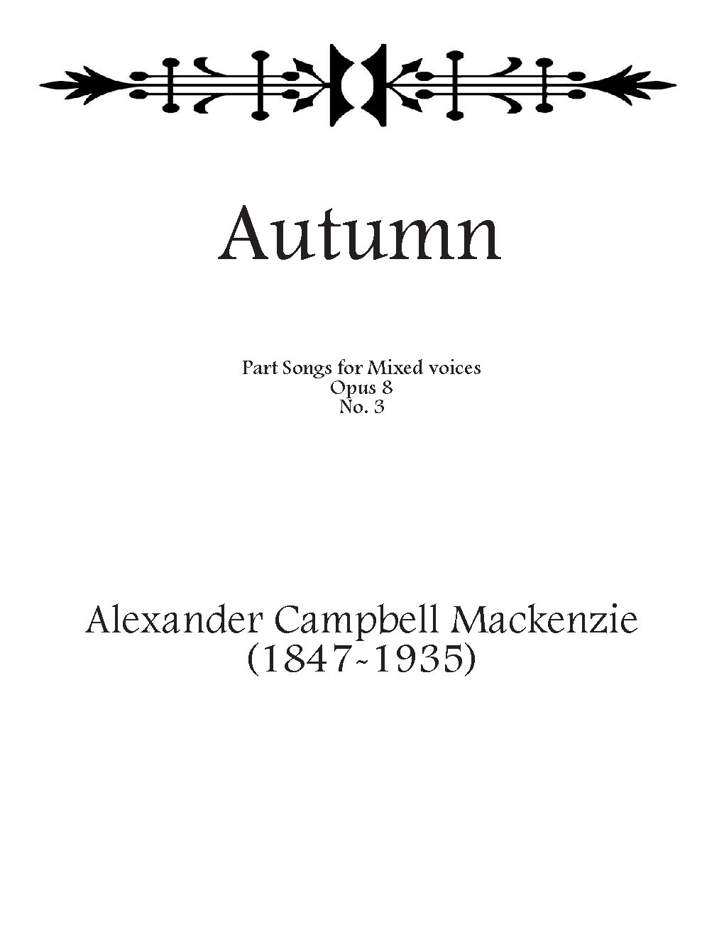 Autumn - Choir Script PDF Thumbnail