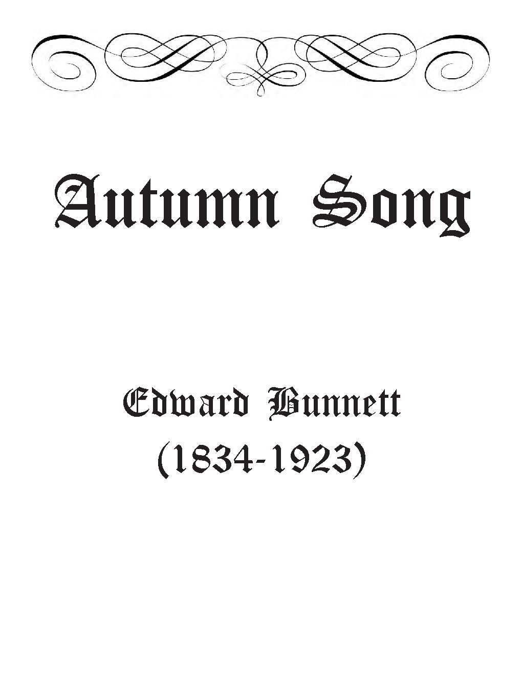Autumn Song