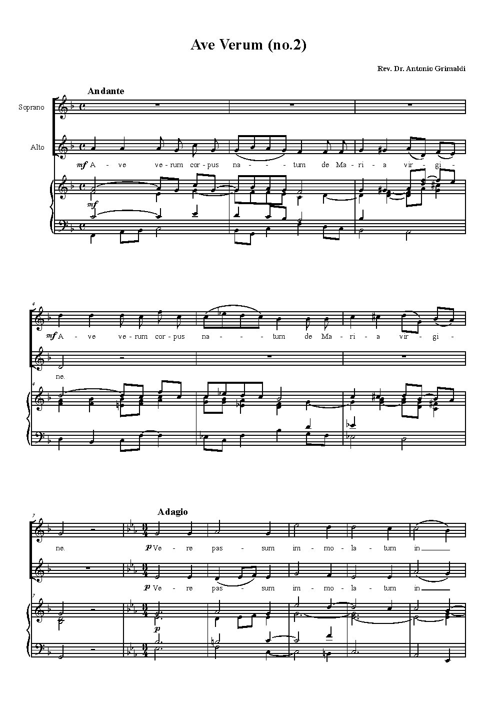 Ave Verum no. 2