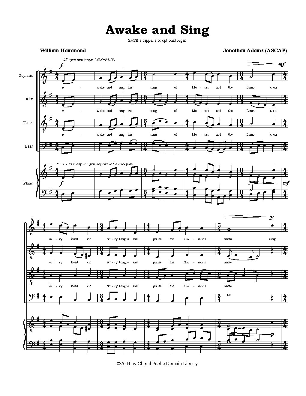 Awake and Sing