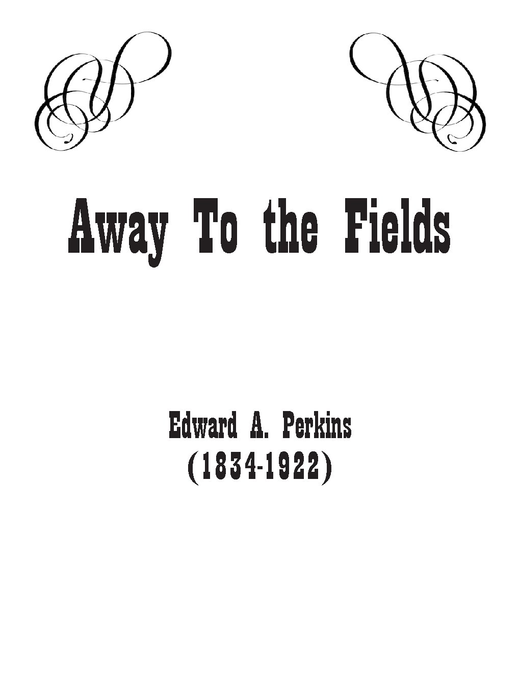 Away to the fields - Choir Script PDF Thumbnail