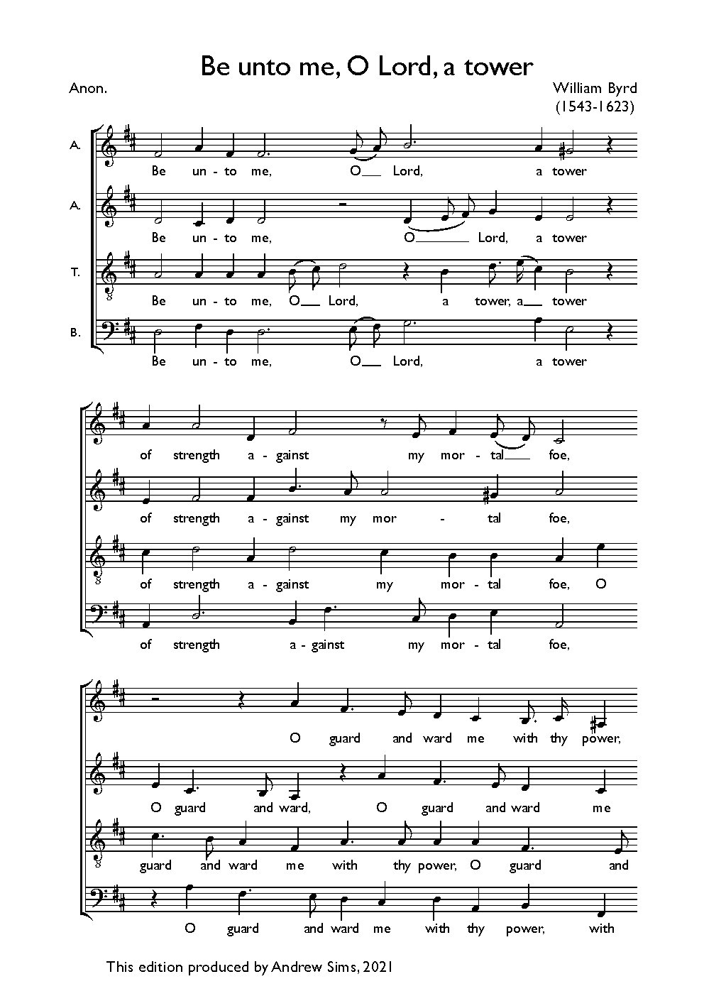Be unto me