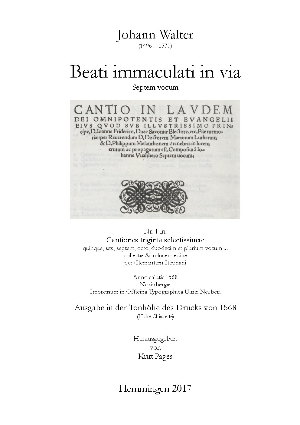 Beati Immaculati in via