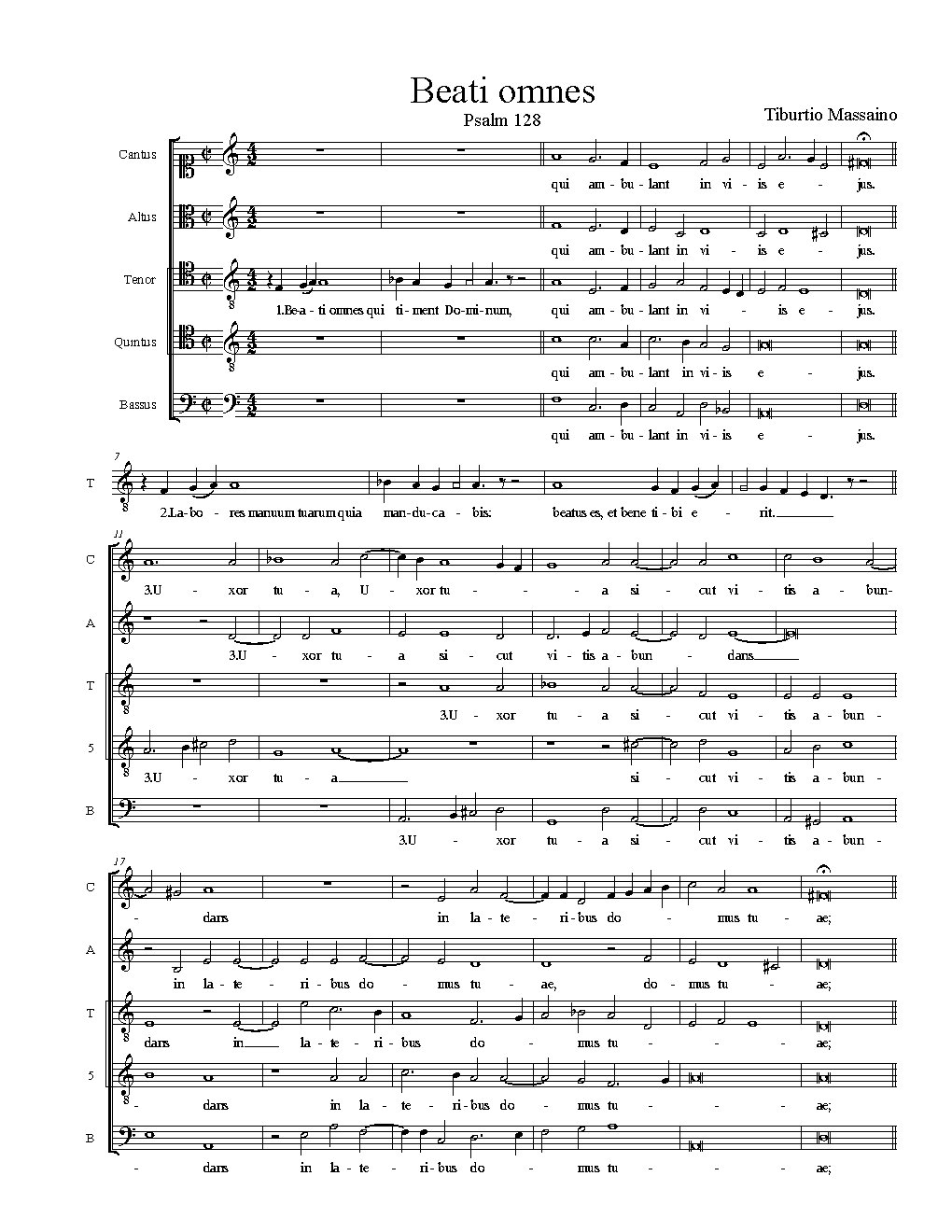 Beati omnes