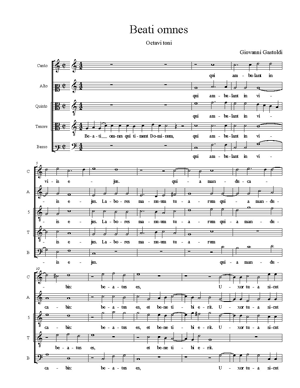 Beati omnes
