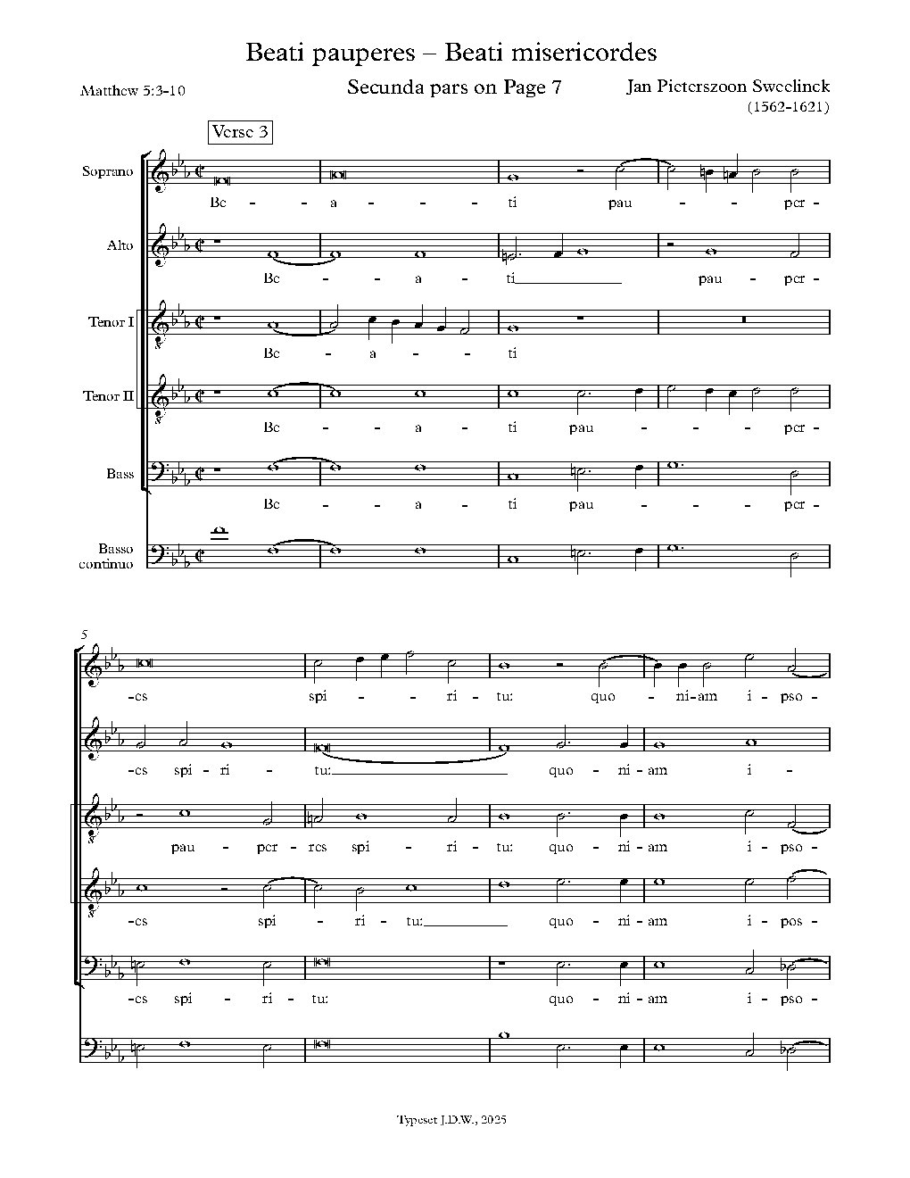 Beati pauperes - Choir Script PDF Thumbnail