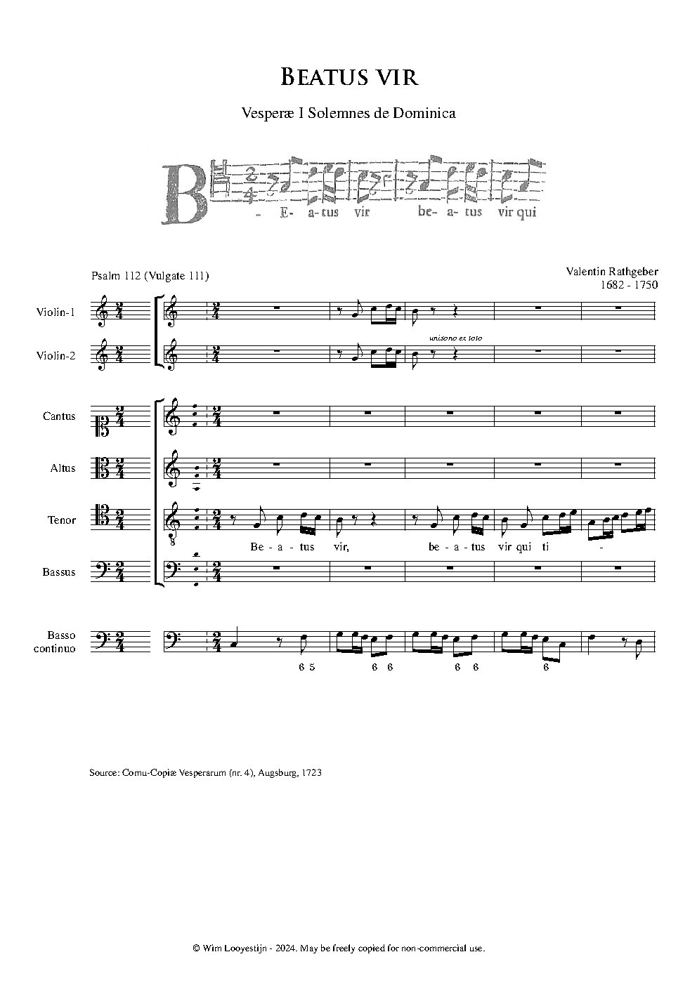 Beatus vir, Op. II, No. 4