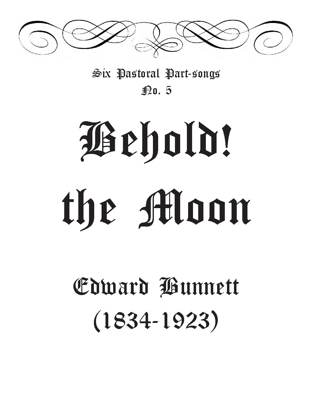 Behold! the Moon
