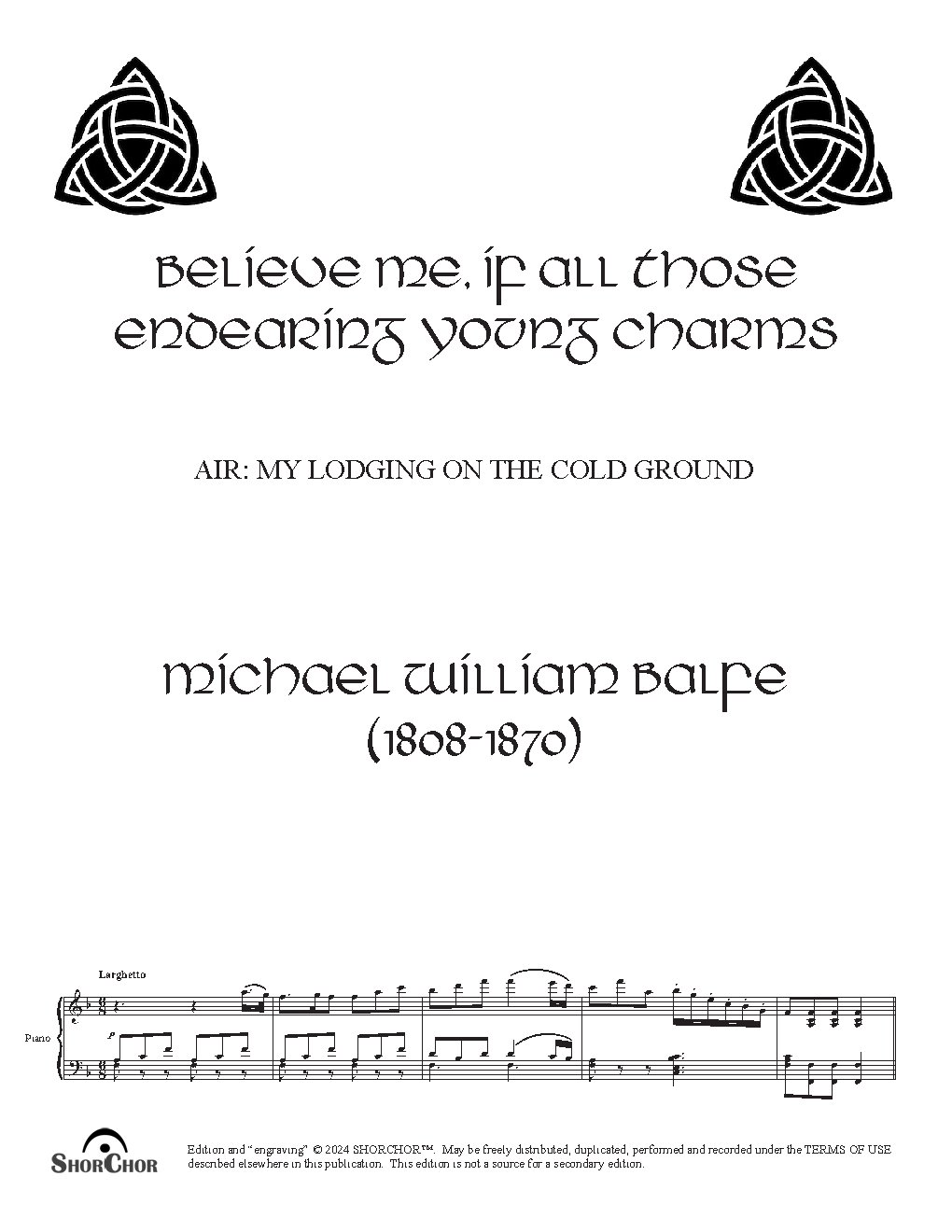 Believe me, if all those endearing young charms