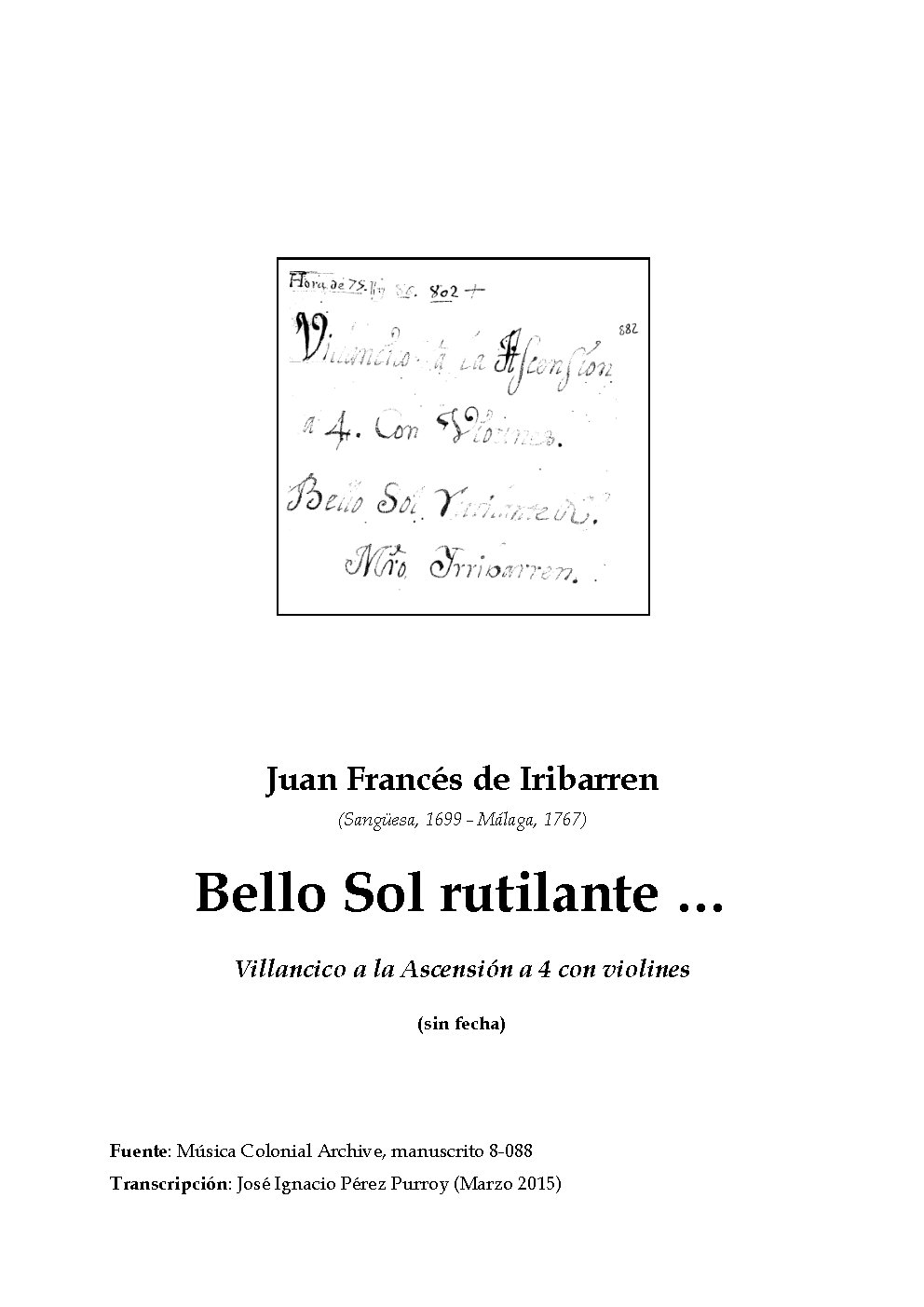 Bello sol rutilante