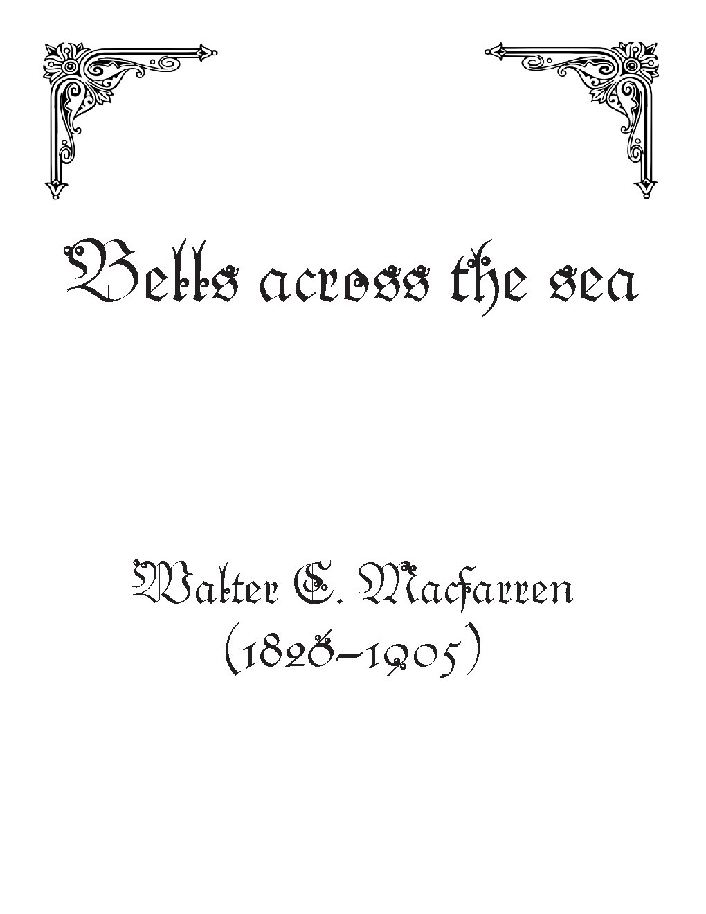 Bells across the sea