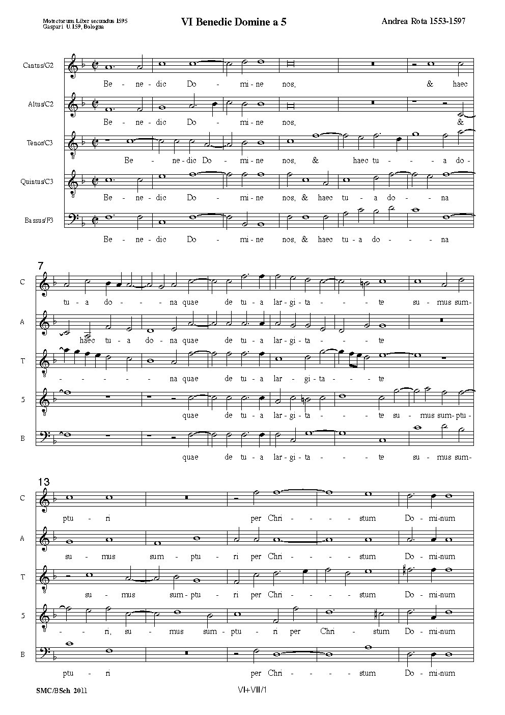 Benedic Domine - Agimus tibi gratias