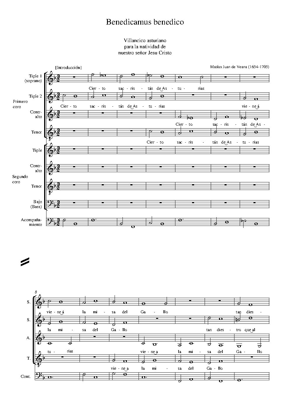 Benedicamus benedico
