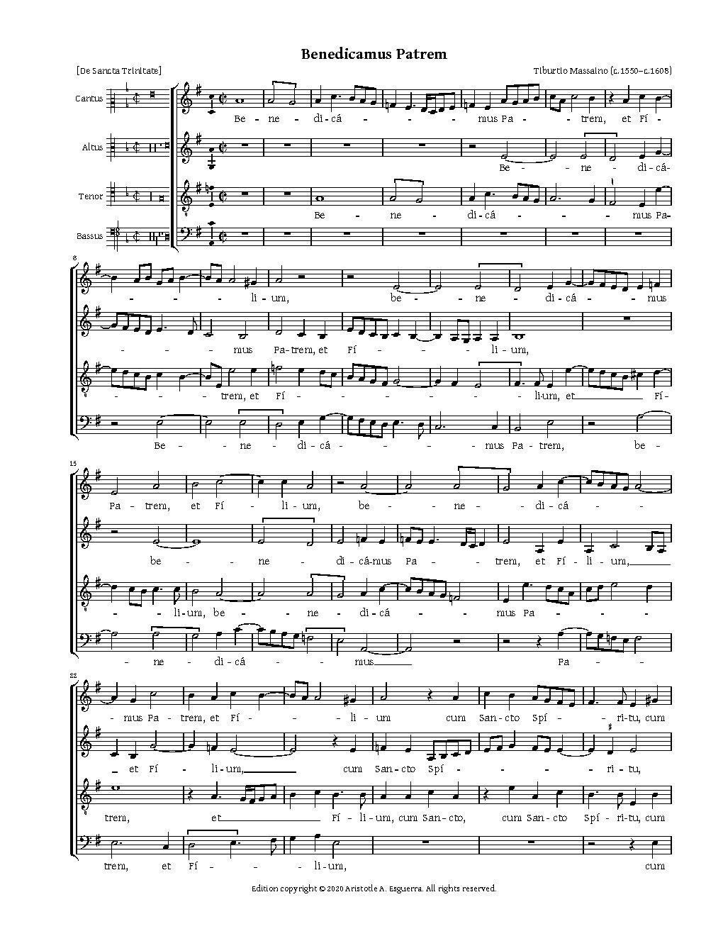 Benedicamus Patrem