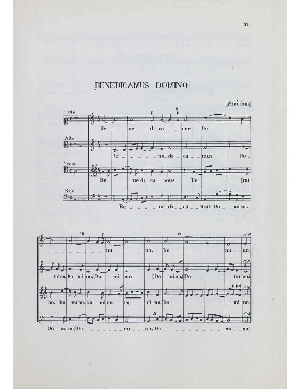 Benedicamus Domino - Choir Script PDF Thumbnail