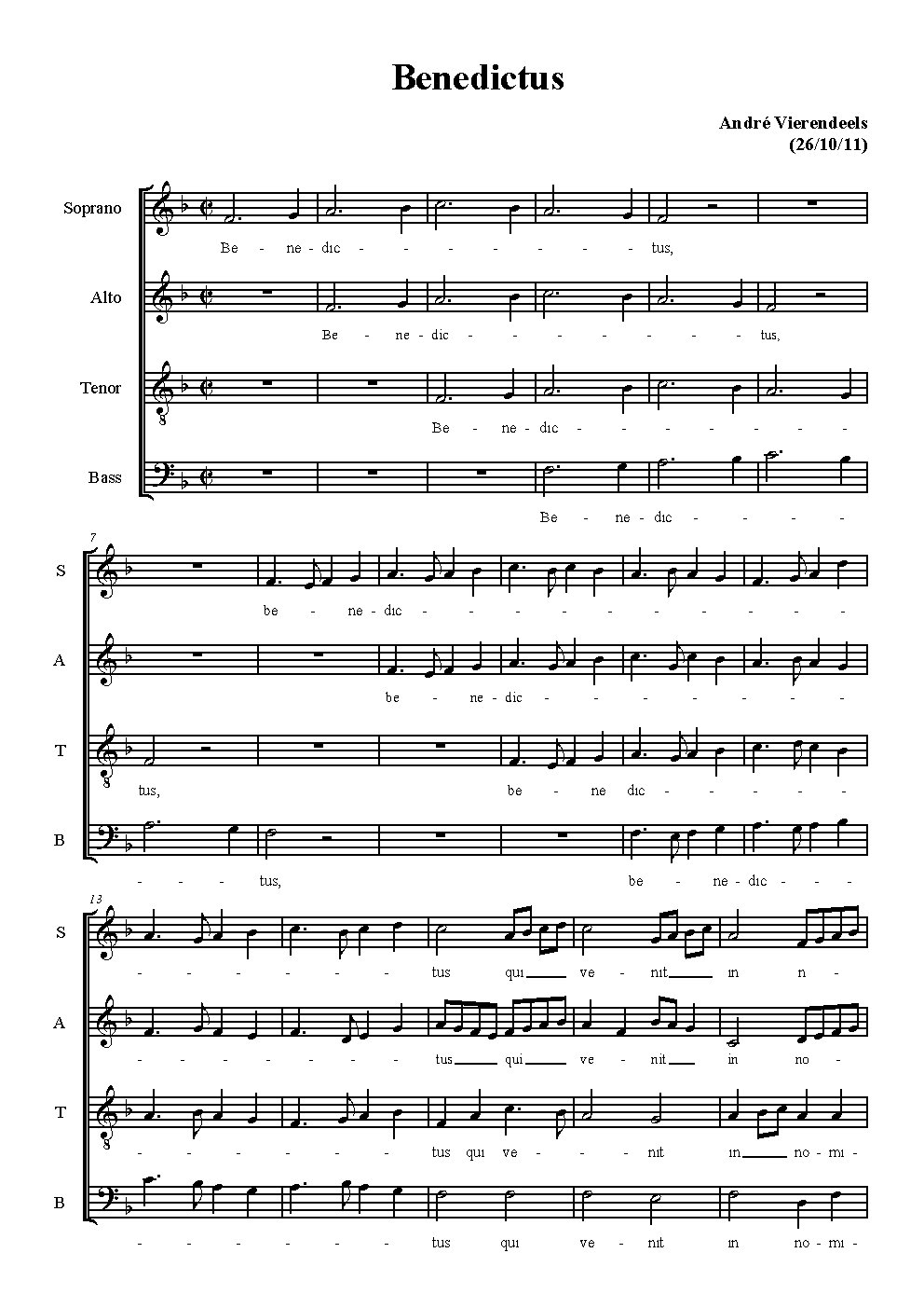 Benedictus