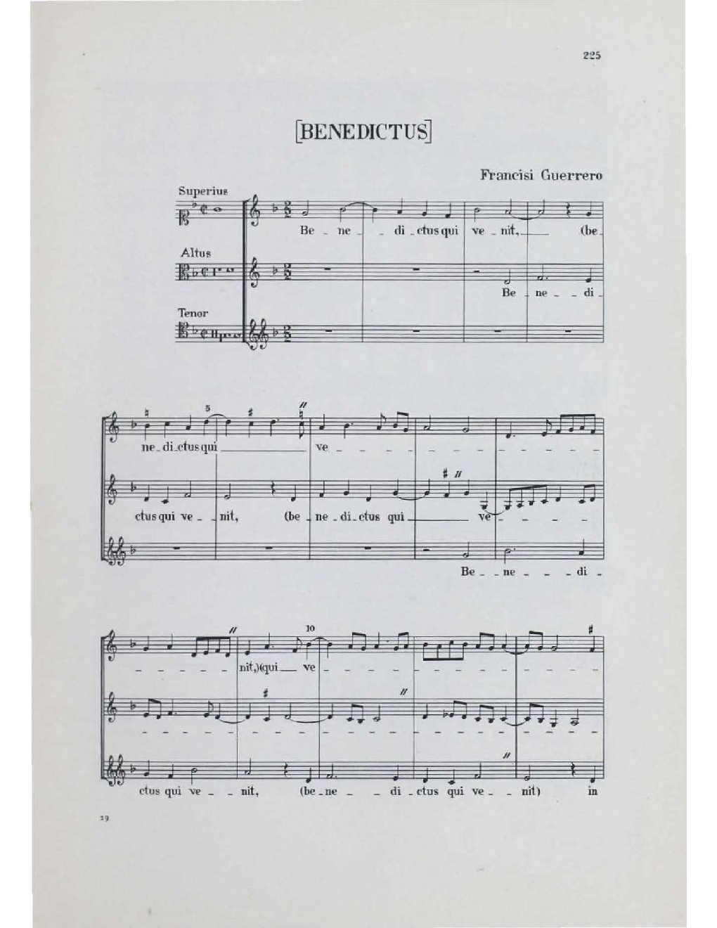 Benedictus