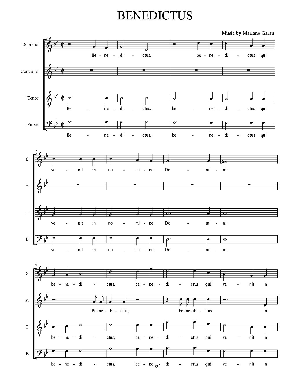 Benedictus