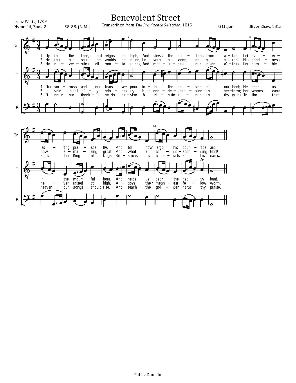 Benevolent Street - Choir Script PDF Thumbnail