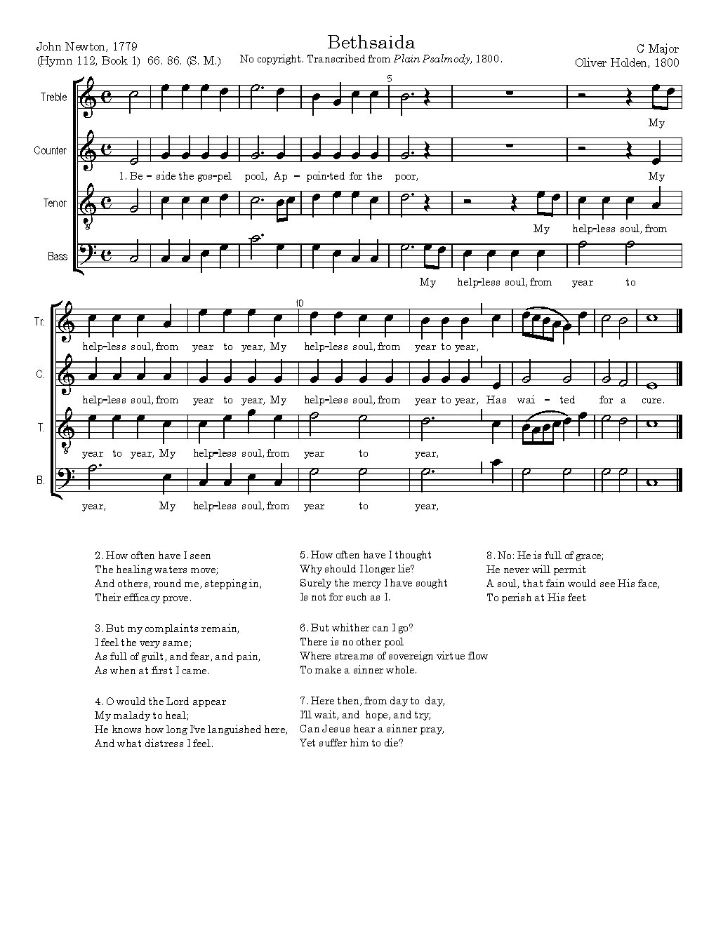 Bethsaida - Choir Script PDF Thumbnail
