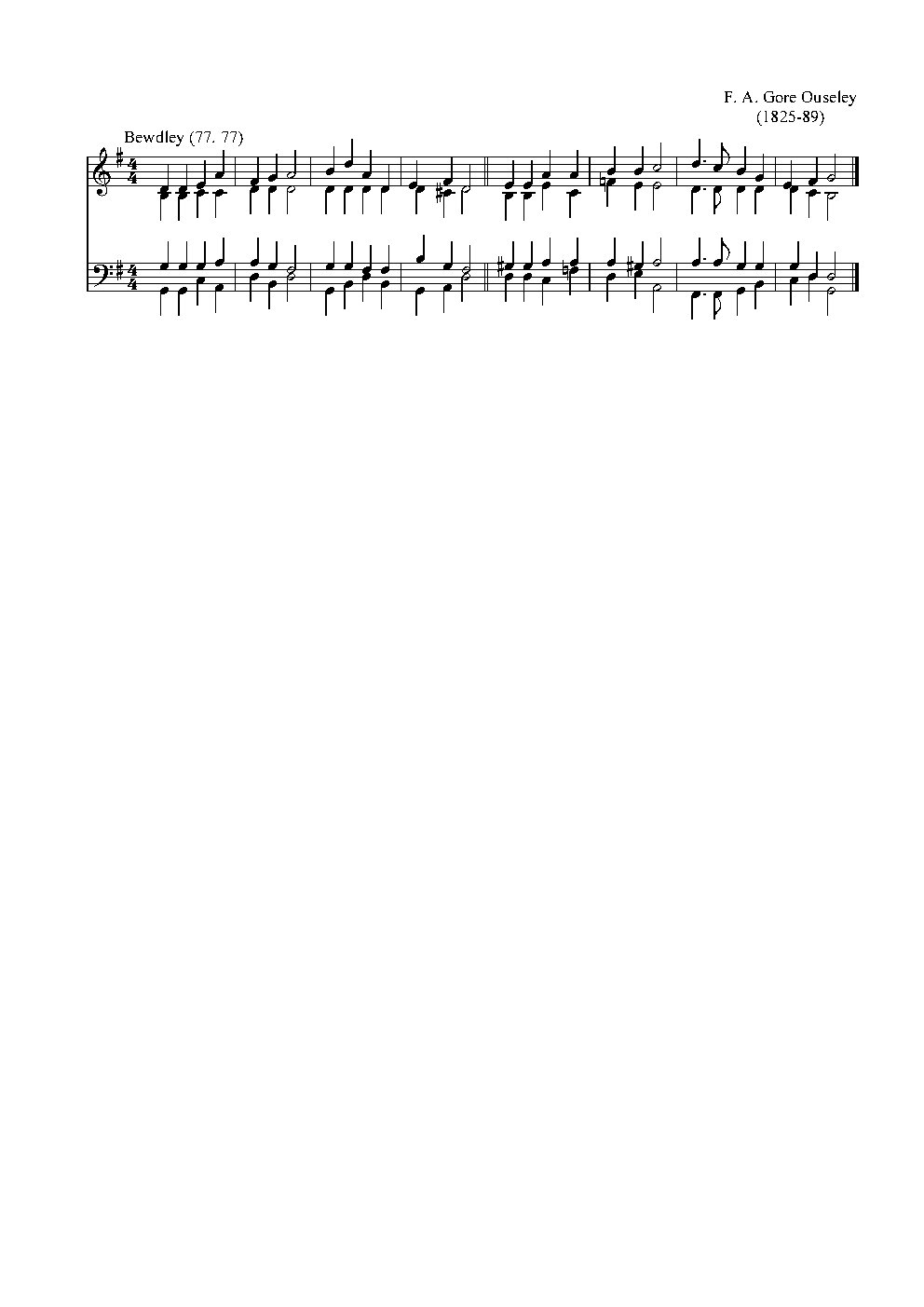 Bewdley - Choir Script PDF Thumbnail